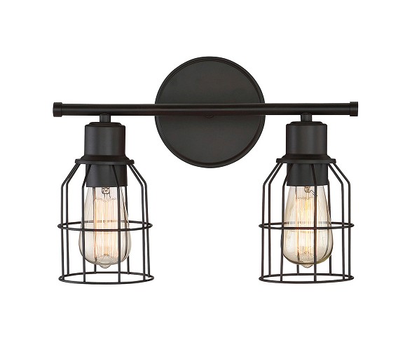 Wall Lights Bath Vanity Oil Rubbed Bronze - Aurora Lighting