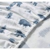 King Size Flannel Sheets, Anti - Pilling Wrinkle Resistant, Soft Cotton with Bears and Trees Design, Includes Pillowcases Fitted Sheet - 4 of 4