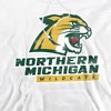 Northern Michigan University Official Wildcats Logo Adult Pull-Over Hoodie - 2 of 4