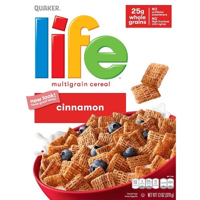 Life Cinnamon Breakfast Cereal  - 13oz - Quaker Oats