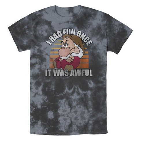 Men's Snow White and the Seven Dwarfs Grumpy Fun Once T-Shirt - image 1 of 3