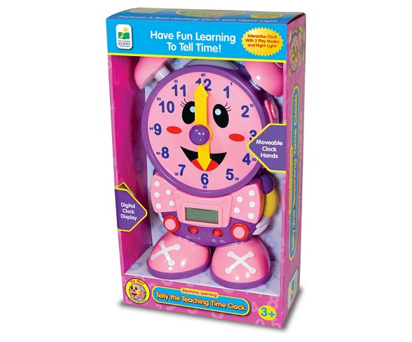 The Learning Journey Telly The Teaching Time Clock, Pink