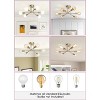 Rennnsan Veloura 18"W 6-Light Sputnik Industrial Dimmable Semi Flush Mount - 4 of 4