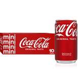 Coca-Cola - 10pk/7.5 fl oz Mini-Cans