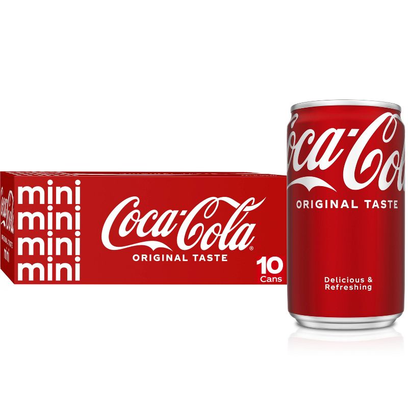 Coca-Cola - 10pk/7.5 fl oz Mini-Cans, 1 of 13