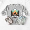 Simply Sage Market Women's Graphic Sweatshirt Zion National Park Badge - 3 of 3