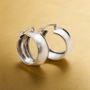 Ross-Simons Italian Sterling Silver Hoop Earrings - 4 of 4