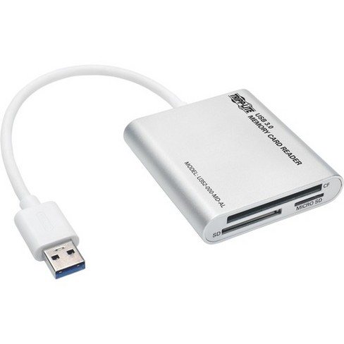 Tripp Lite Usb 3 0 Superspeed Multi Drive Memory Card Reader Writer Aluminum 5gbps Target