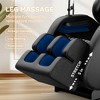 Zero Gravity Massage Chair Recliner with Full Body Air Pressure, Heating, Bluetooth Audio, and Ambient Lighting - 4 of 4