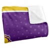 Western Illinois University Logo Dots Silky 50x60 Blanket, 1 Sided - 3 of 4