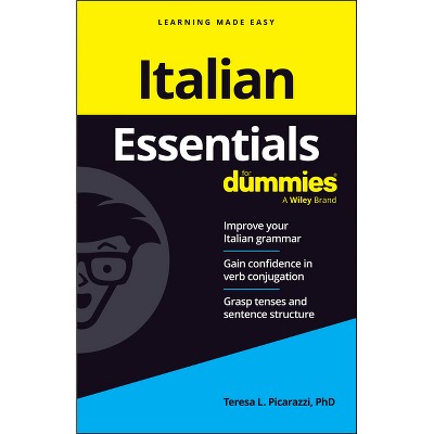 Italian Essentials for Dummies - by  Teresa L Picarazzi (Paperback)
