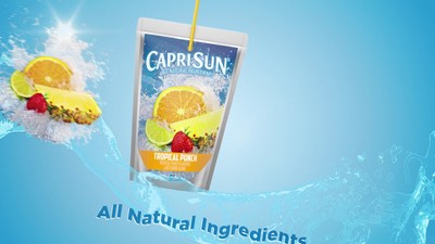 Capri Sun Roarin' Waters Tropical Fruit Juice Drinks - 10pk/6 Fl Oz Pouches  : Target