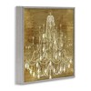 Stupell Industries Vintage Glam Crystal Chandelier, 24" x 24" - 3 of 4