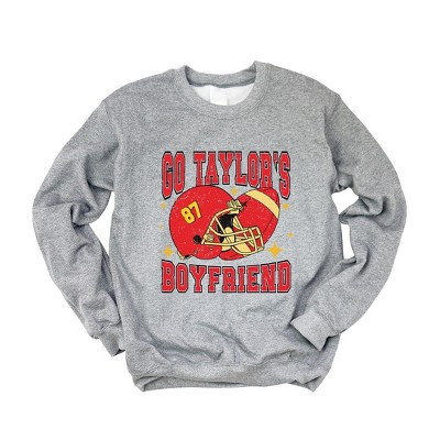 Simply Sage Market Women's Graphic Sweatshirt Go Taylor's Boyfriend Sparkle