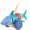 Orange Tree Toys: Push Along: Shark - Wooden Toy, Ages 1+ - 2 of 4