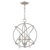 Livex Lighting Aria 3 - Light Chandelier in  Brushed Nickel - 2 of 4