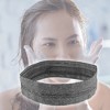 Unique Bargains Polyester Silicone Sweatbands Stretchy Moisture Wicking Headband for Fitness Sports 1 PCS - 3 of 4