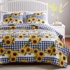 Barefoot Bungalow Sunflower Pillow Sham -Gold Standard 20x26 - 4 of 4