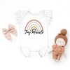 The Juniper Shop Tiny Miracle Rainbow Flutter Sleeve Bodysuit - 2 of 4