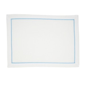 Saro Lifestyle Embroidered Line Design Placemat (Set of 4) - 1 of 4