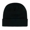 NBA San Antonio Spurs Cuff Knit Beanie: Team Logo, Lightweight Acrylic, Adult Size - 2 of 2