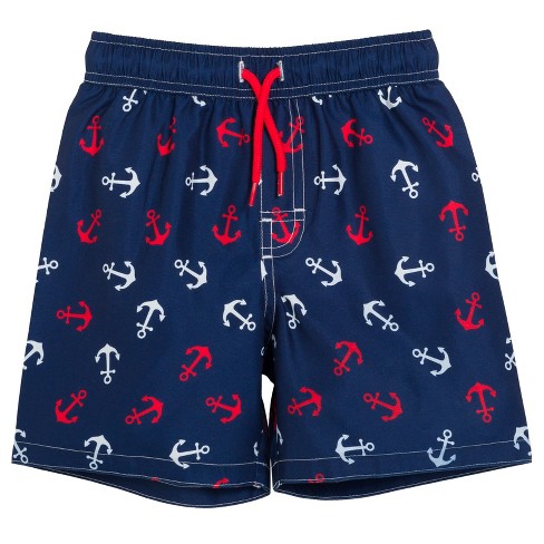 Dreamwave Anchor Infant Baby Boys Swim Trunks Bathing Suit Blue 24 ...