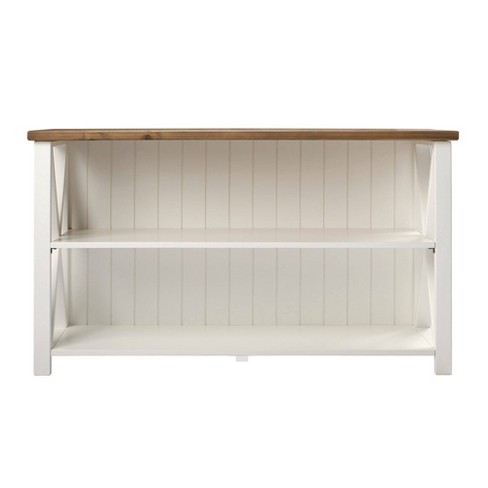 FirsTime & Co. Natural Ridgeway Arch Bookcase, Farmhouse, Rustic,  Arched,Wood, 31.5 x 13 x 64 in 