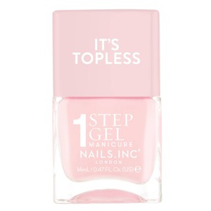 Nails.INC It’s Topless, 4-in-1 Base Coat, Treatment, Color and Top Coat 1-Step Gel Nail Polish - 0.47 fl oz - 1 of 4