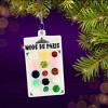 Cody Foster 3.5 Inch Button Card Ornament Sewing Tree Ornaments - 3 of 3