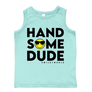 The Juniper Shop SmileyWorld Handsome Dude Sunglasses Toddler Tank - 1 of 4