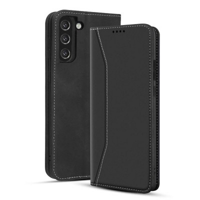 MyBat Pro Executive Series Wallet Case Compatible With Samsung Galaxy S21 Plus - Black