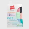 Hanes Girls' 6pk Pure Microfiber Hipster - Colors May Vary - 4 of 4