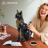 Cubimana 1274Pcs Egyptian Pharaoh Black Cat Building Set for Adults and Kids Ages 10+ - 2 of 4