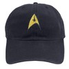 Star Trek Command Shield Adult Dad Cap Navy OS - 2 of 4