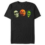 Men's Halloween III: Season of the Witch Silver Shamrock Masks T-Shirt