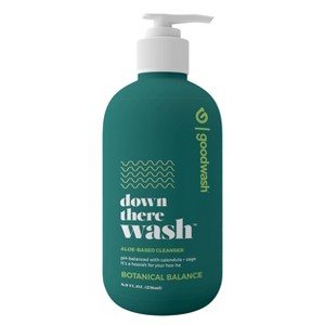 Goodwipes Down There Botanical Balance Wash - 8fl oz - 1 of 4