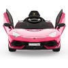 12V Electric Ride-On Car for Kids Licensed Lamborghini Battery-Powered Sports Car with Remote Control - 2 of 3