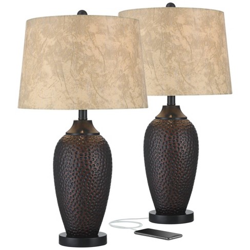 Franklin Iron Works Kaly Rustic Industrial Table Lamps 25