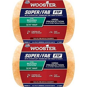 Wooster Genuine 4" Super/Fab FTP 3/4" Nap Roller Cover 2-Pack, RR925-4-2PK - 1 of 1