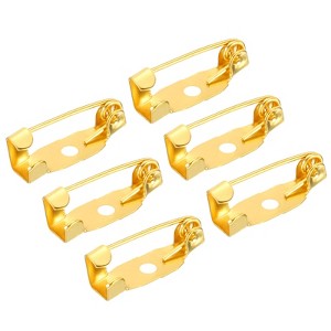 Unique Bargains Metal Blankets Crafts Brooch Making Home Sewing Safety Pins 50 Pcs - 1 of 4