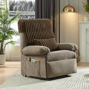 Bestier Power Lift Recliner Chair for Elderly,Adjustable Angle Electric Recliner With Triple Motor,Side Pocket&Soft Recliner for Living Room & Bedroom - 1 of 4