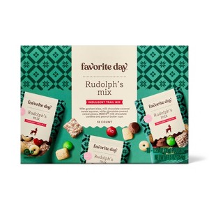 Christmas Rudolph Trail Mix  Multipack - 12.5oz - Favorite Day™ - 1 of 3