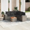 vidaXL Garden Sofa Set Grey - 2 of 4