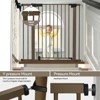 GOTGELIF Baby Safety Gate 36" Extra Tall 29.5-40.6" Wide Auto Close Pressure Mount Pet Gate - 4 of 4