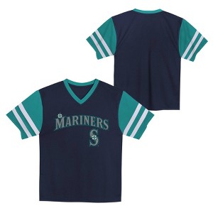 MLB Seattle Mariners Toddler Boys' Team Jersey - 1 of 3
