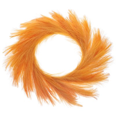 Unique Bargains Artificial Pampas Wreath for Front Door 22"