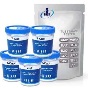 Mintegrity 5 Pack 10-Panel Instant at Home Urine Drug Test Kits | Multi-Panel Urine Screening Testing Kit with Adulteration Test | MT-TDOA-3104A3 - 1 of 4