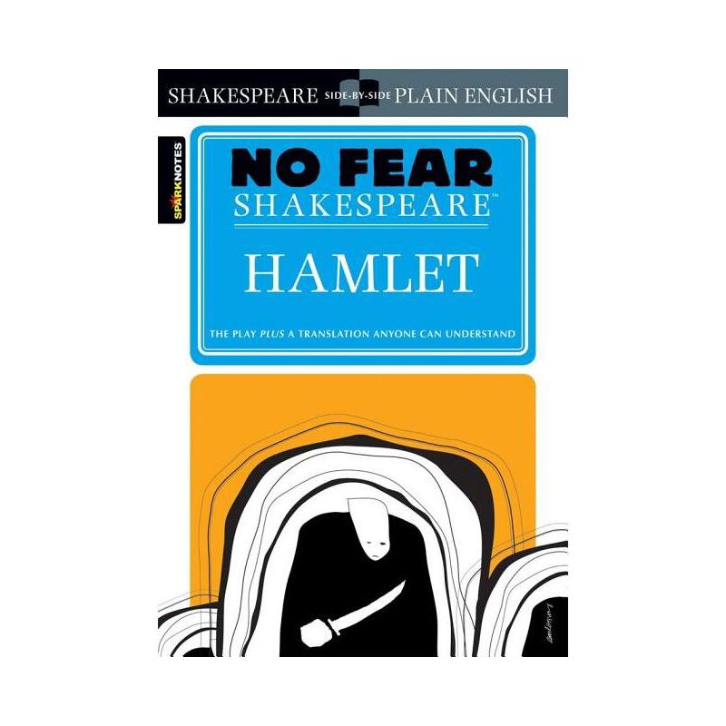 Hamlet (No Fear Shakespeare) - (Sparknotes No Fear Shakespeare) by  Sparknotes (Paperback), 1 of 2