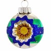Christopher Radko 2.0 Inch Reflector Rounds Christmas Tree Ornament Set , Shiny Brite Glittered (4PC) - 3 of 4