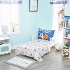 Everyday Kids 2-Pack Standard Pillowcases 30x20” - Soft 100% Cotton Percale - Toddler Little Boy Twin/Full Bed - Jungle Sports - 3 of 4
